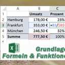 15.04.2020: Kostenloses Webinar: MS Excel Modul 2: Rechnen mit Formeln u. Funktionen (Einstieg)